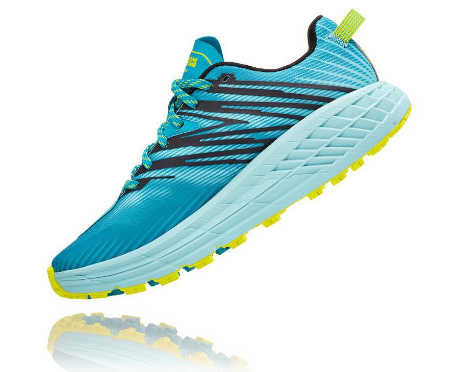 Hoka One One Trailove Tenisky Damske Tyrkysové - Speedgoat 4 - 70859-QFJL